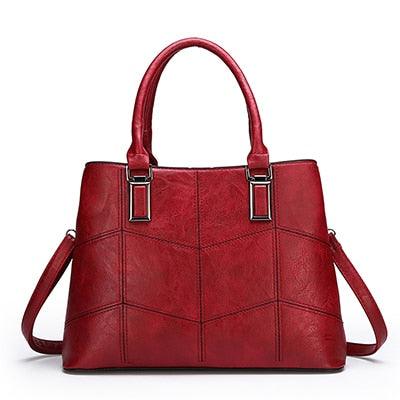 Luxury 3 Piece Leather Tote Set | Genuine Leather Cowgirl Shoulder Bag & Clutch - Rustic Avenue