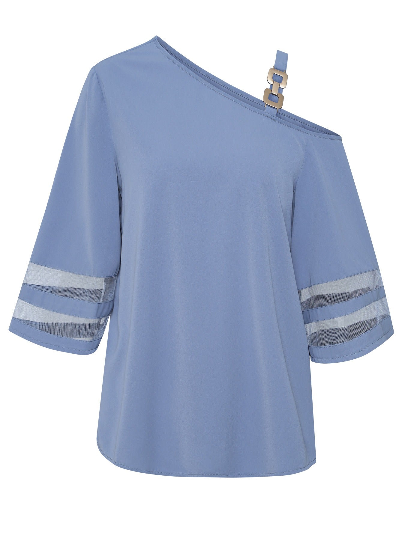 Western Chic One Shoulder Blouse - Rustic Avenue