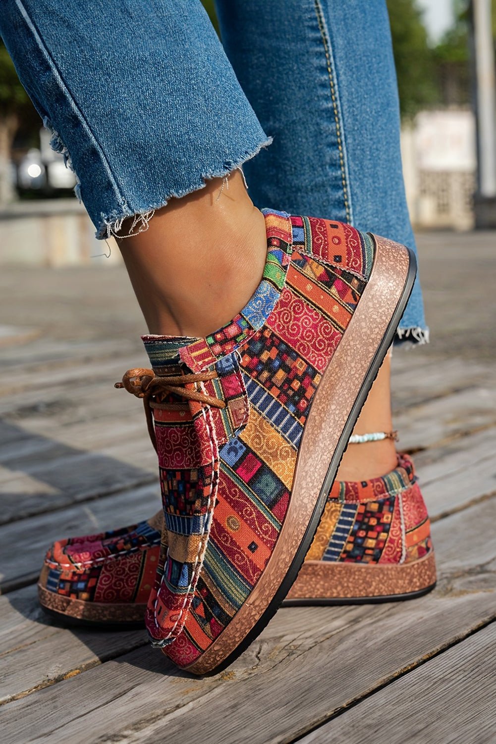 Octavia Decor Slip On Shoes - Rustic Avenue