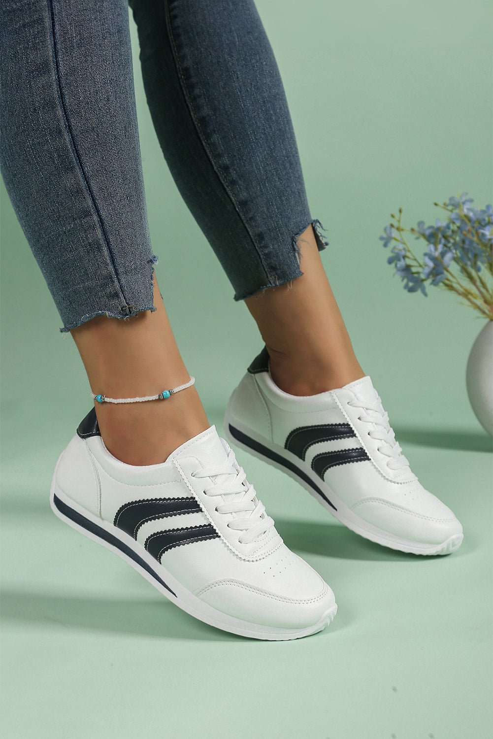 Isabella Lace Up Flat Shoes - Rustic Avenue