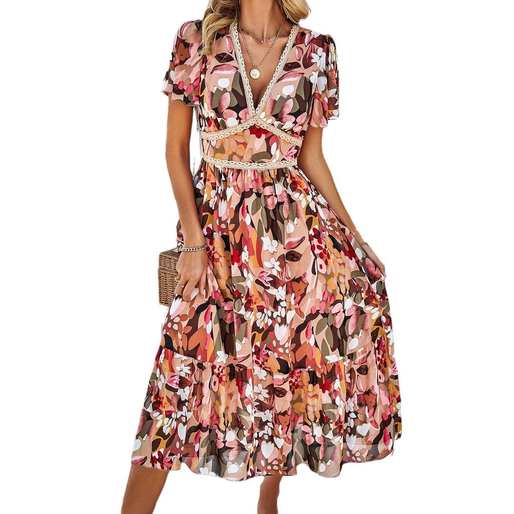 Sunny Fields Floral Dress | Casual Spring & Summer Cowgirl Dress - Rustic Avenue