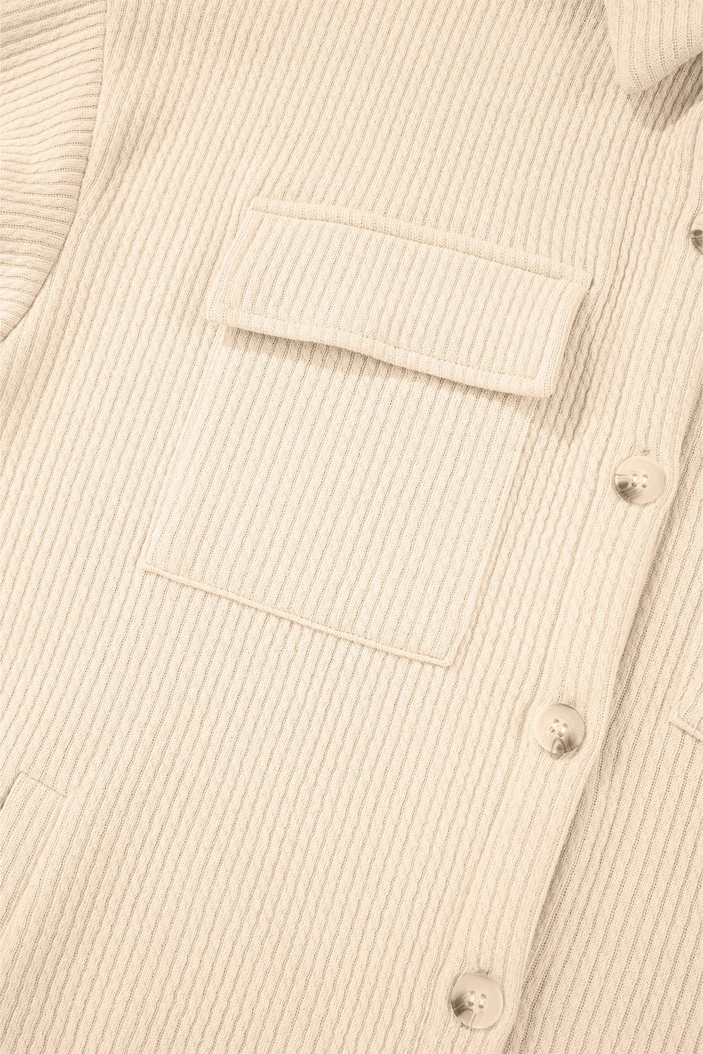 Lilith Corduroy Buttoned Long Sleeve Jacket - Rustic Avenue