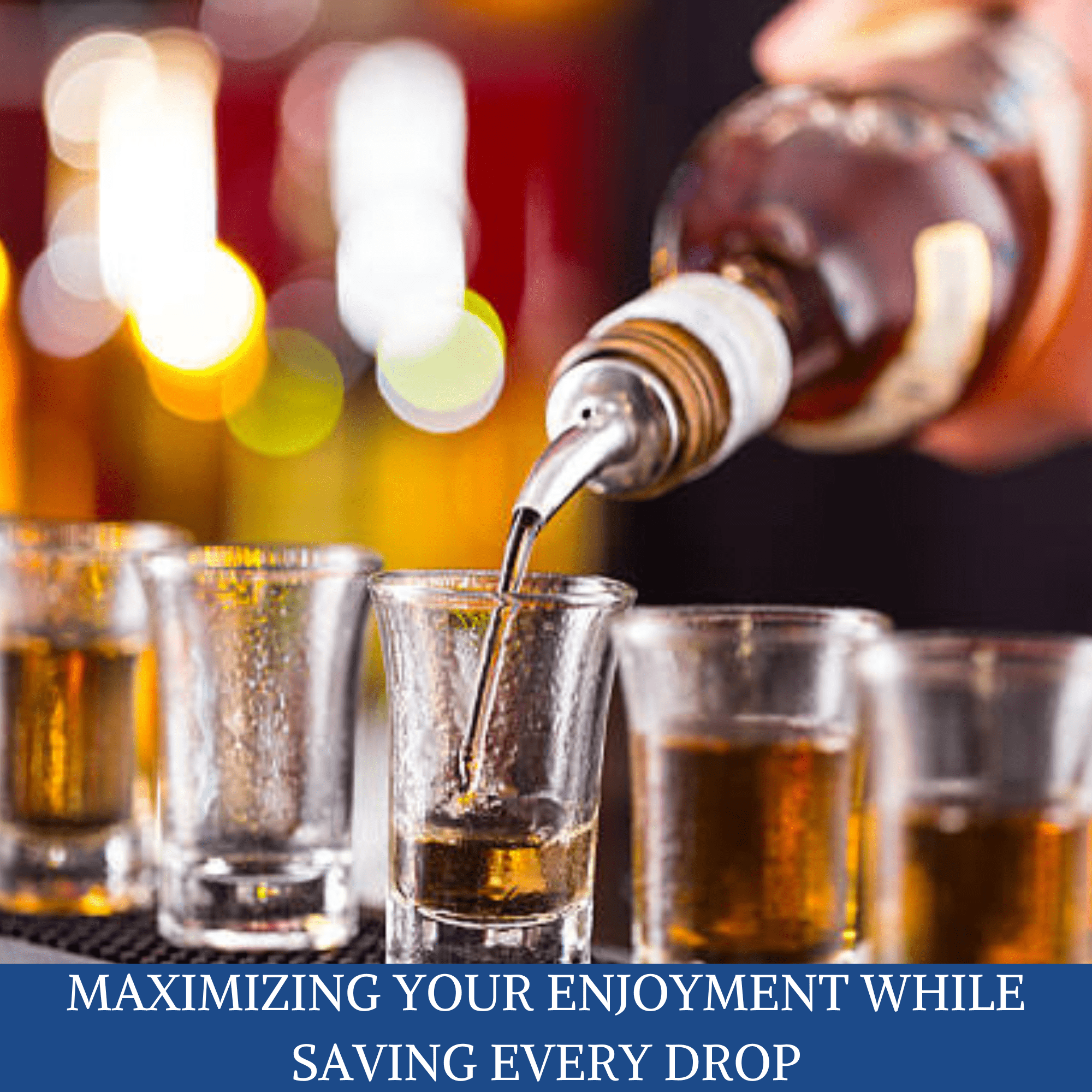 12 Pack Stainless Steel Classic Bottle Pourers - Rustic Avenue