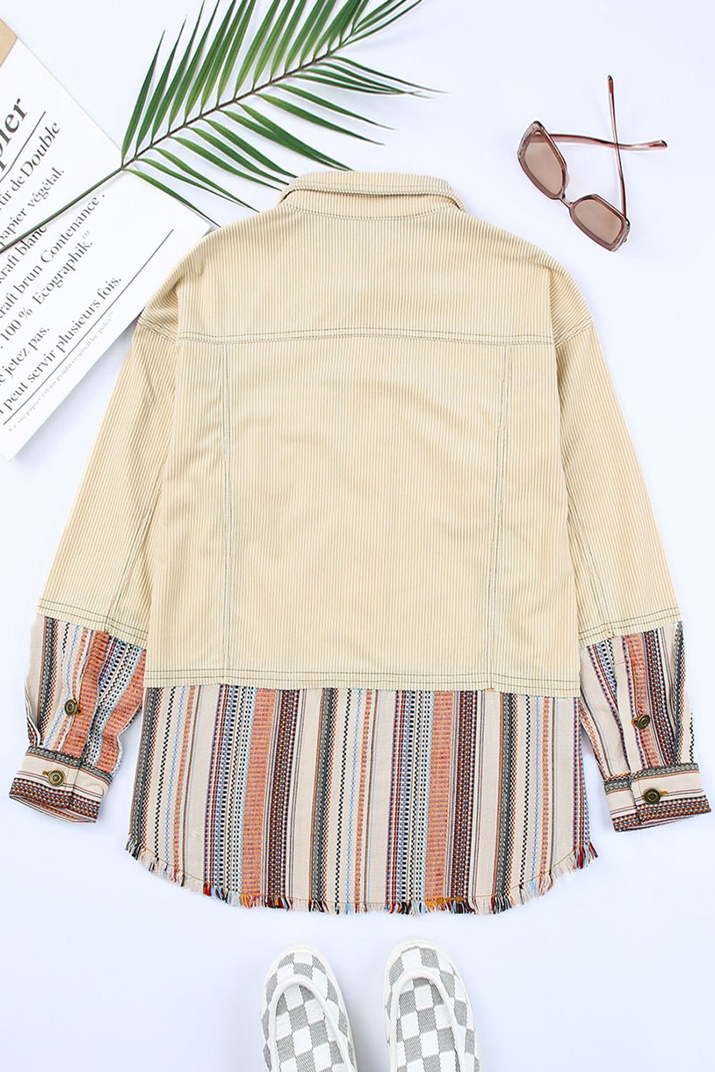 Lyla Button Up Corduroy Jacket - Rustic Avenue