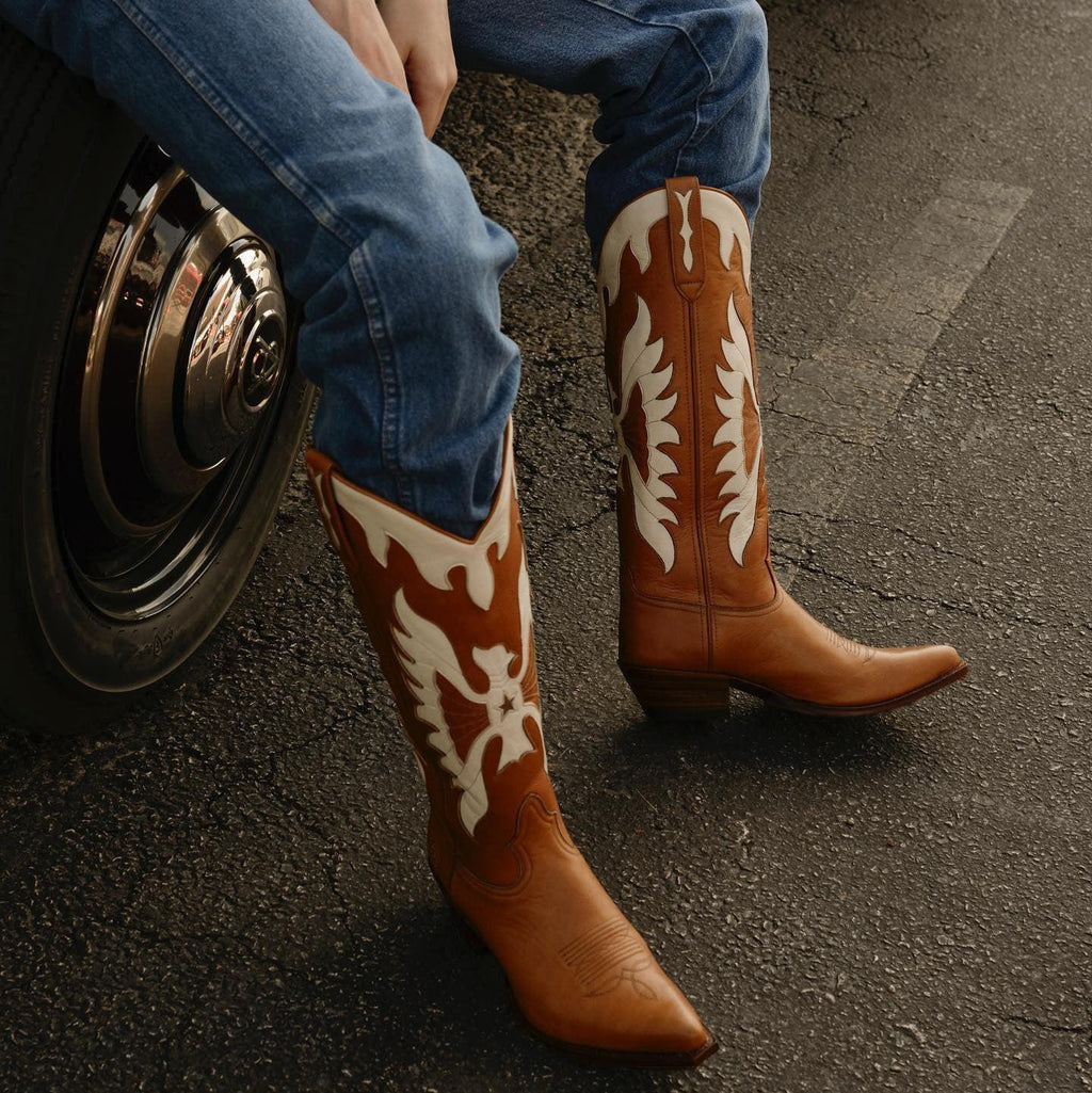 Rising Phoenix Cowgirl Boots - Stylish Cowboy Boots for Trendy Women - Rustic Avenue