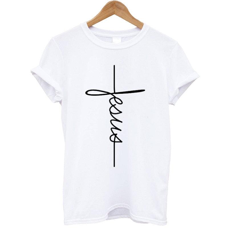 The Cross T-Shirt | Country Girl Faith Shirt for Spring & Summer - Rustic Avenue