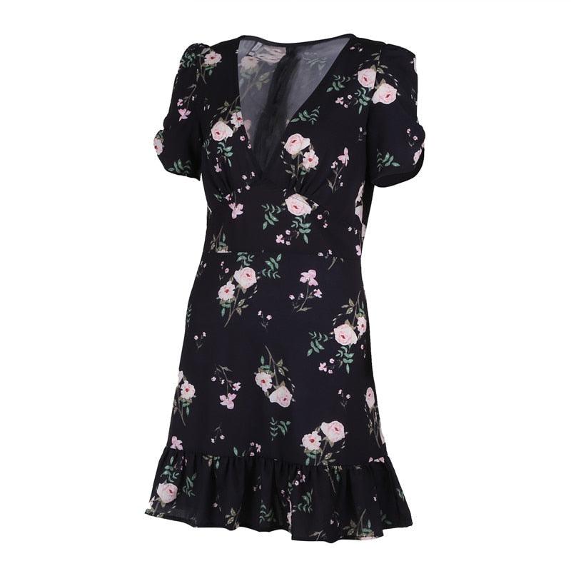 Boho Floral Summer Dress - Rustic Avenue