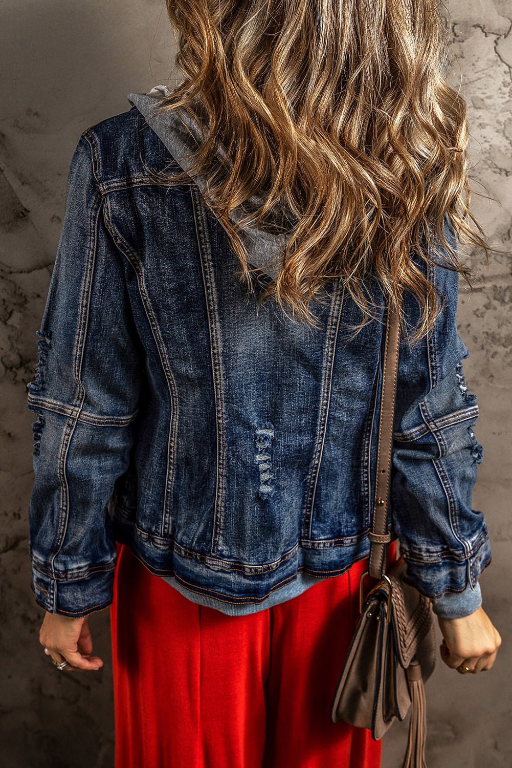 Mia Hooded Zip Up Jacket - Rustic Avenue