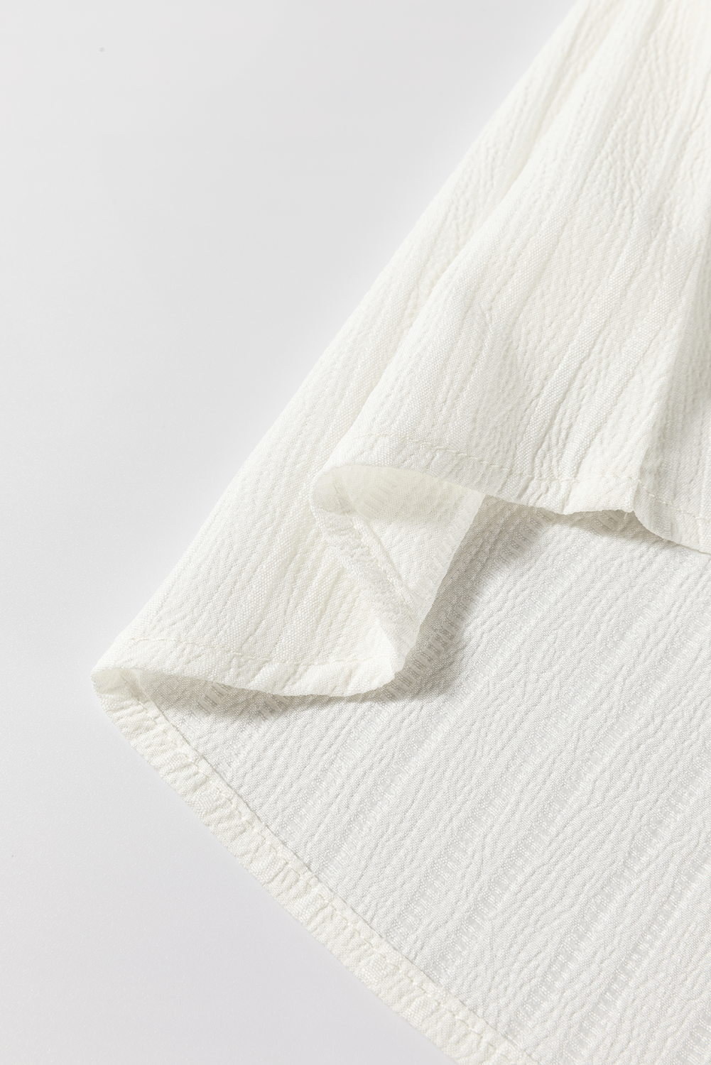 Ramila Textured Colorblock Elegant Blouse - Rustic Avenue