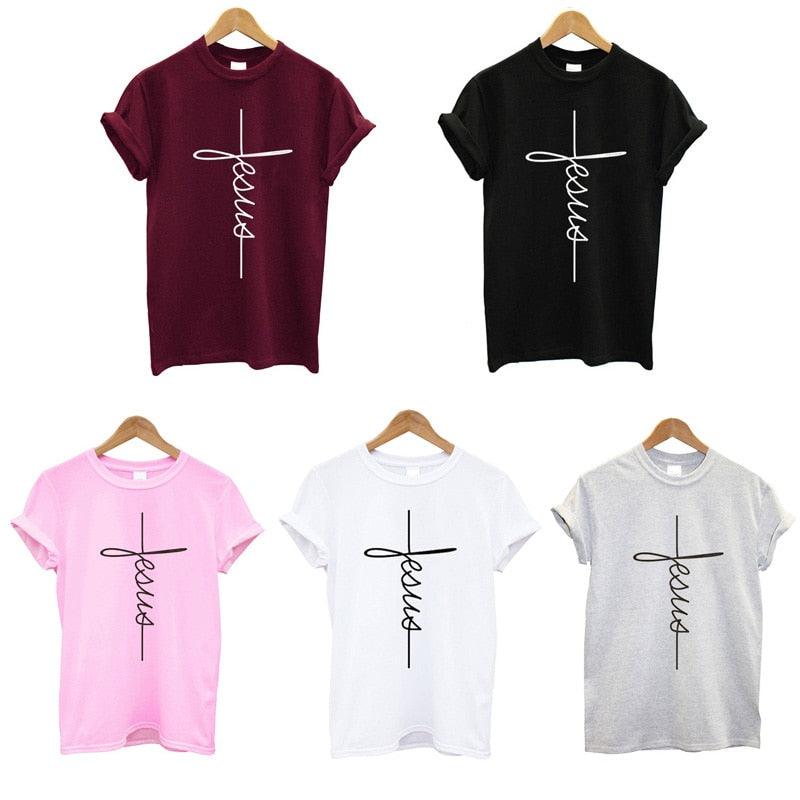The Cross T-Shirt | Country Girl Faith Shirt for Spring & Summer - Rustic Avenue