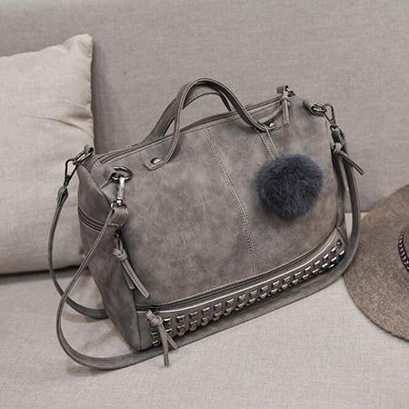 Rustic Charm Leather Shoulder Bag – Stylish Cowgirl Handbag - Rustic Avenue