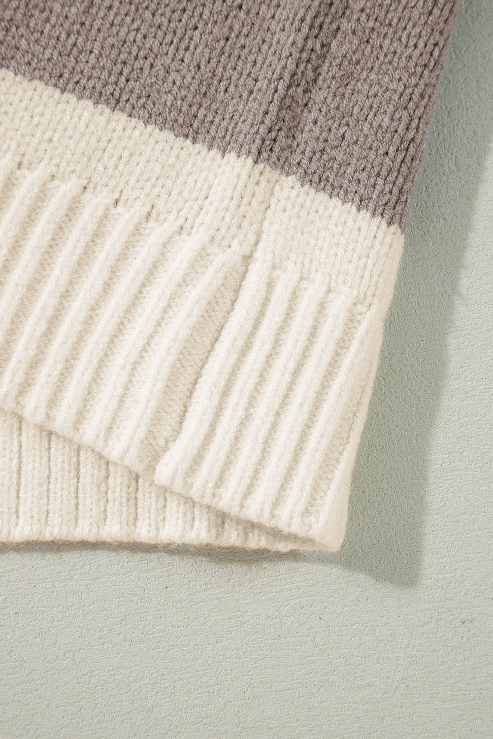 Livia Colorblock Loose Pullover Sweater - Rustic Avenue