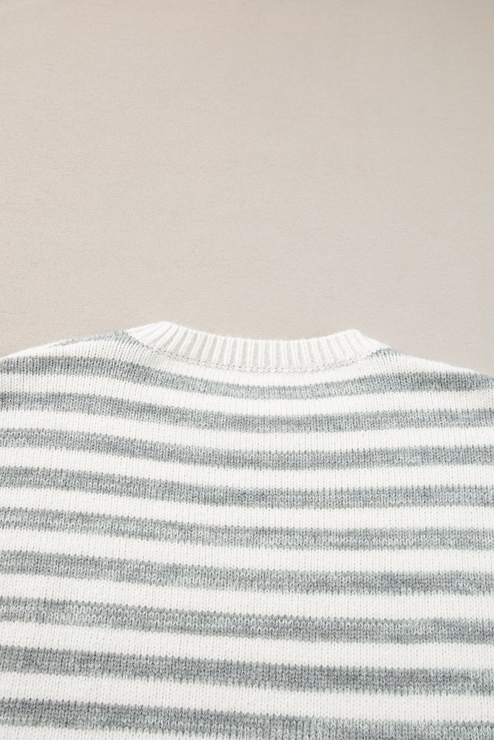 Dylan Stripe Drop Shoulder Sweater - Rustic Avenue