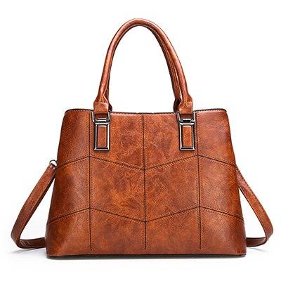 Luxury 3 Piece Leather Tote Set | Genuine Leather Cowgirl Shoulder Bag & Clutch - Rustic Avenue