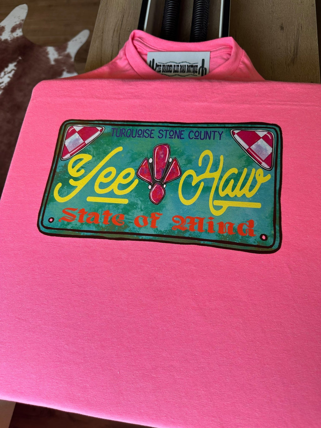Yeehaw State of Mind graphic tee - Rustic Avenue