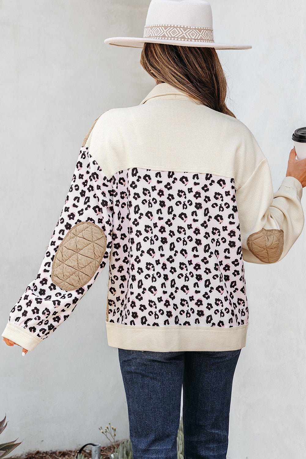 Novaza Quilted Patchwork Front Jacket - Rustic Avenue