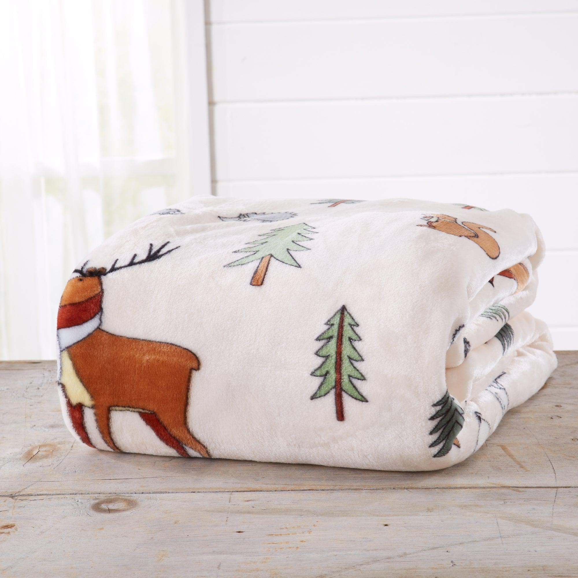 Velvet Throw Blanket - Pearl Collection - Rustic Avenue