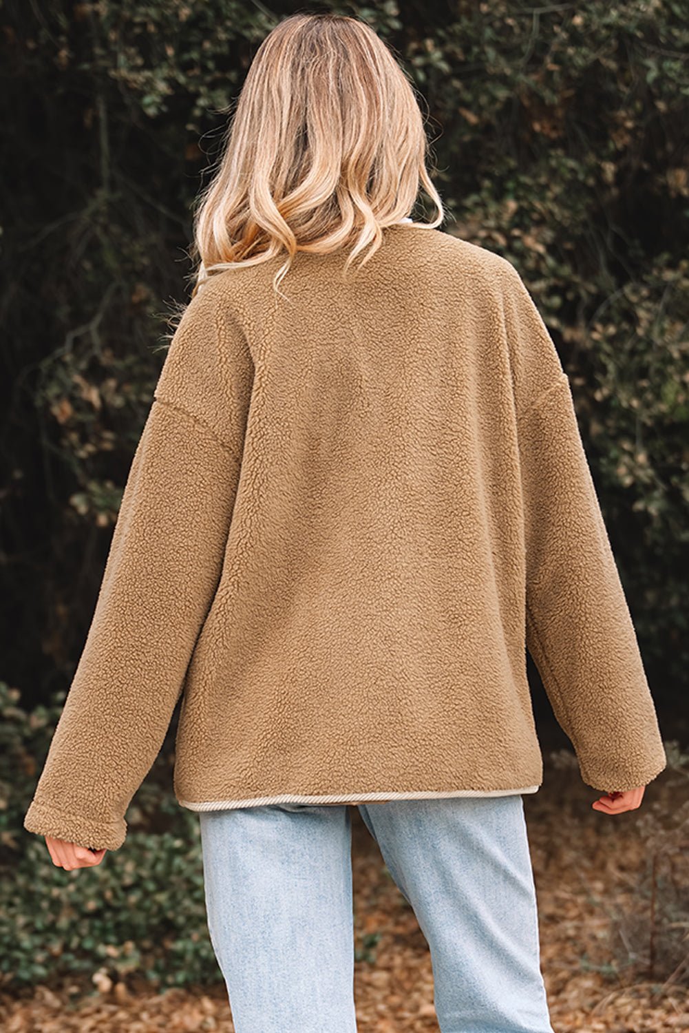 Lilisha Corduroy Edge Patchwork Jacket - Rustic Avenue