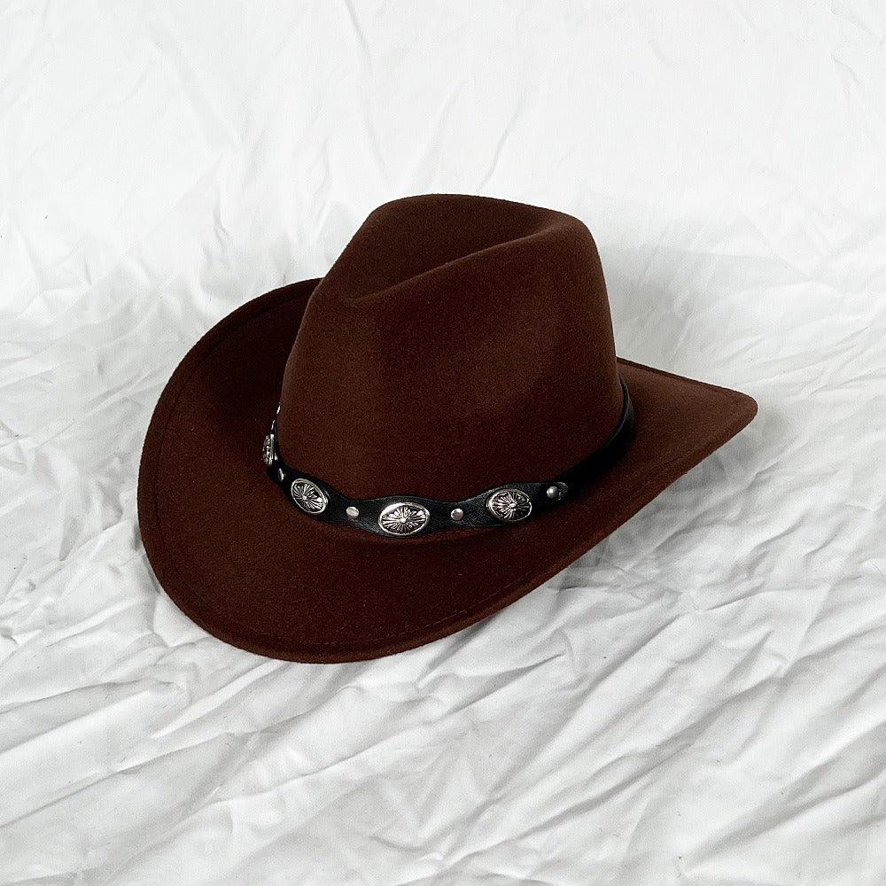 The Outlaw Western Cowboy Hat - Classic Bell Shaped Design, Durable and Stylish for All Seasons - Rustic Avenue