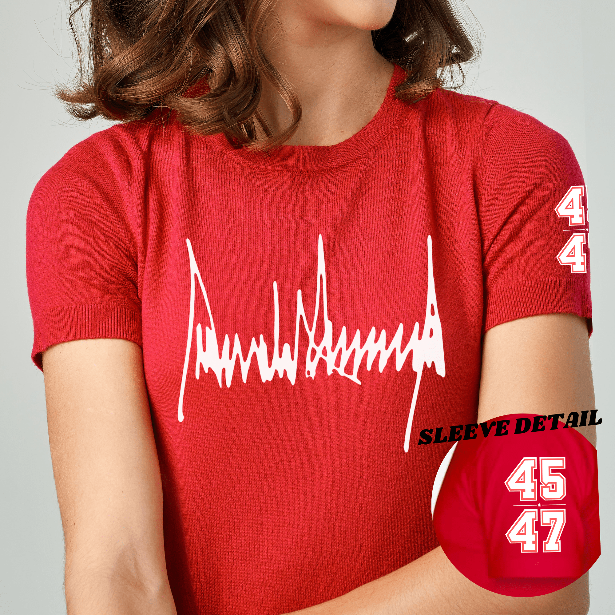 45 47 Donald Trump Comfort Colors Tshirt or Crewneck sweatshirt - Rustic Avenue