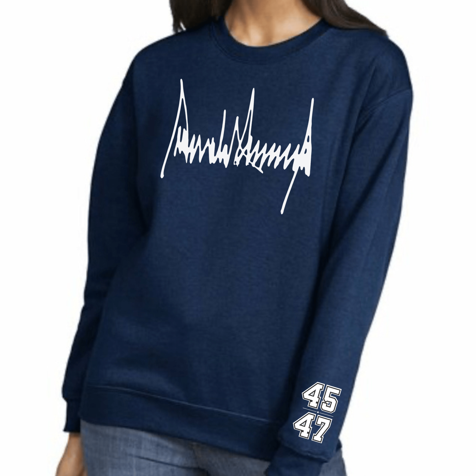 45 47 Donald Trump Comfort Colors Tshirt or Crewneck sweatshirt - Rustic Avenue