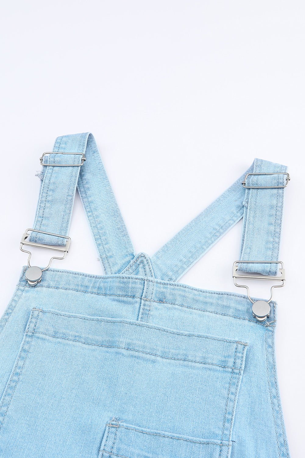 Sophia Constructed Bib Distressed Overalls - Rustic Avenue