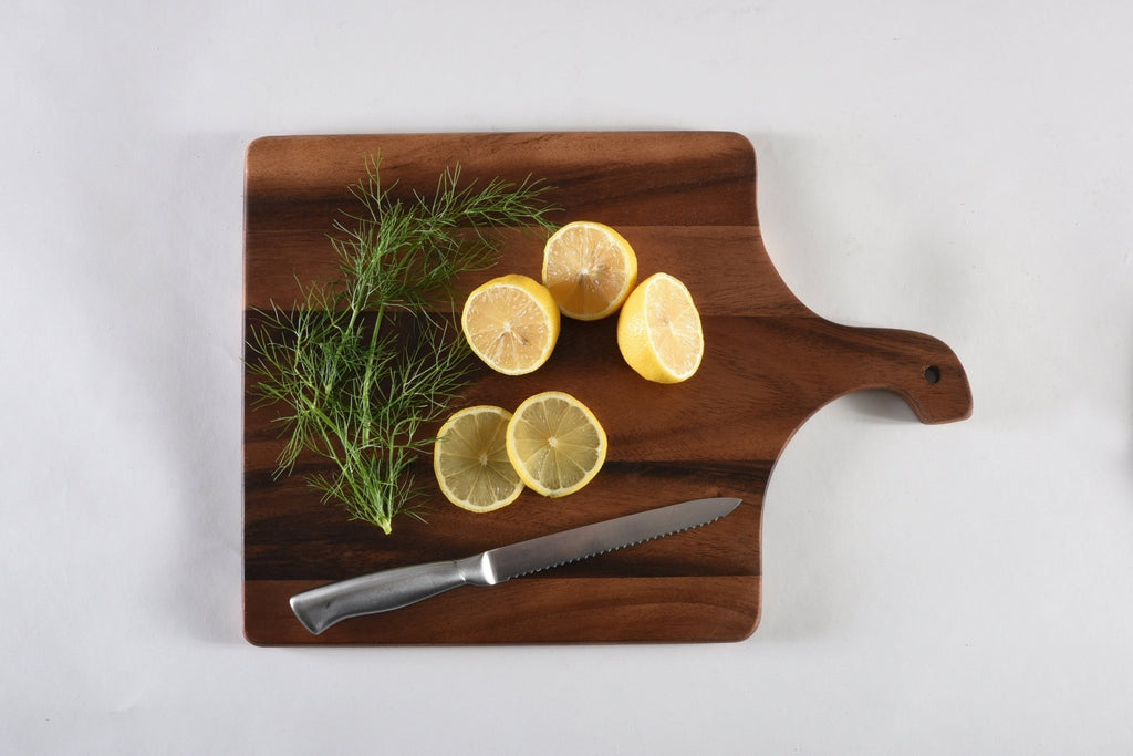 Square Board with Handle - Rustic Avenue