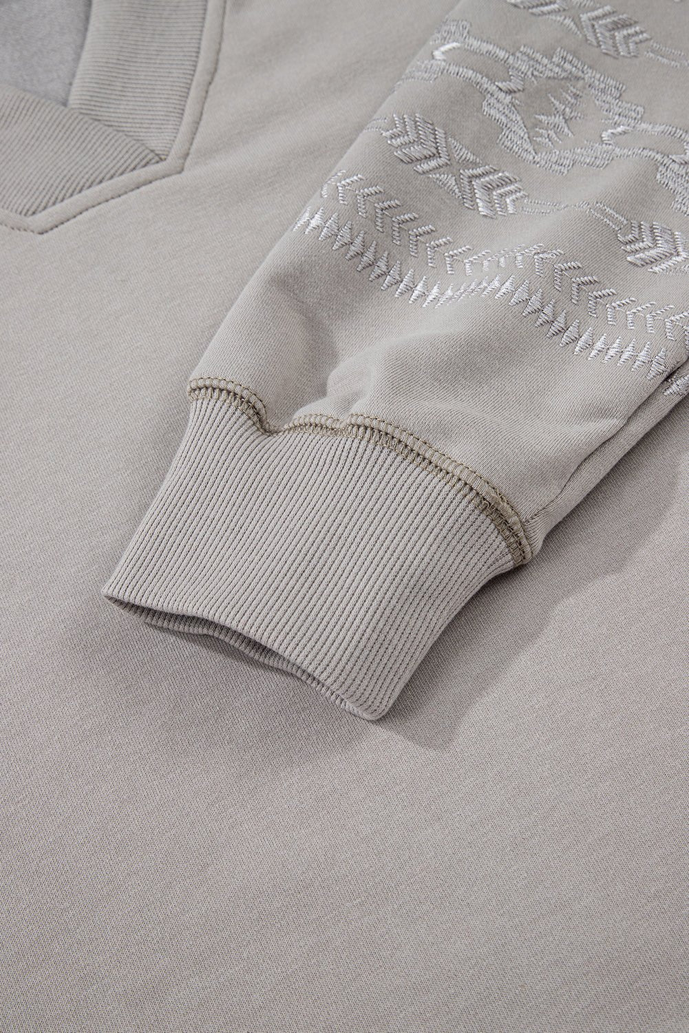 Kaylee aztec Embroidered Western Sweatshirt - Rustic Avenue