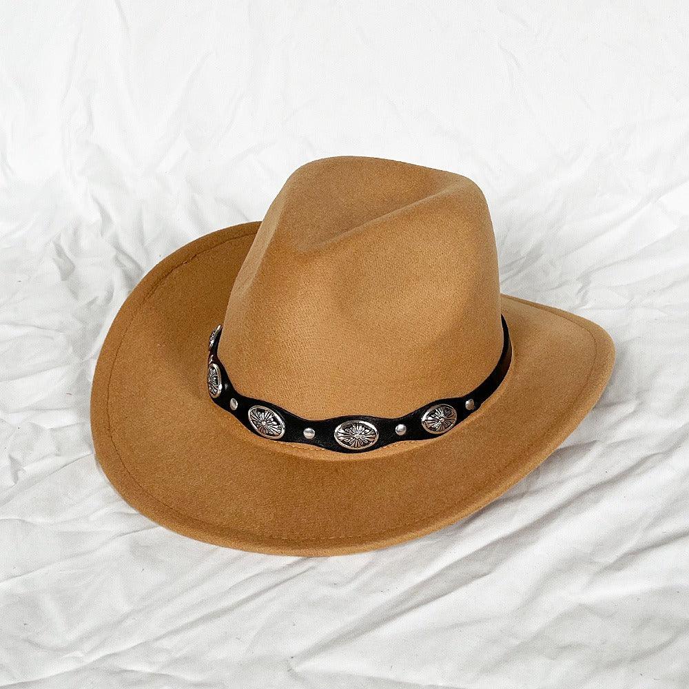 The Outlaw Western Cowboy Hat - Classic Bell Shaped Design, Durable and Stylish for All Seasons - Rustic Avenue