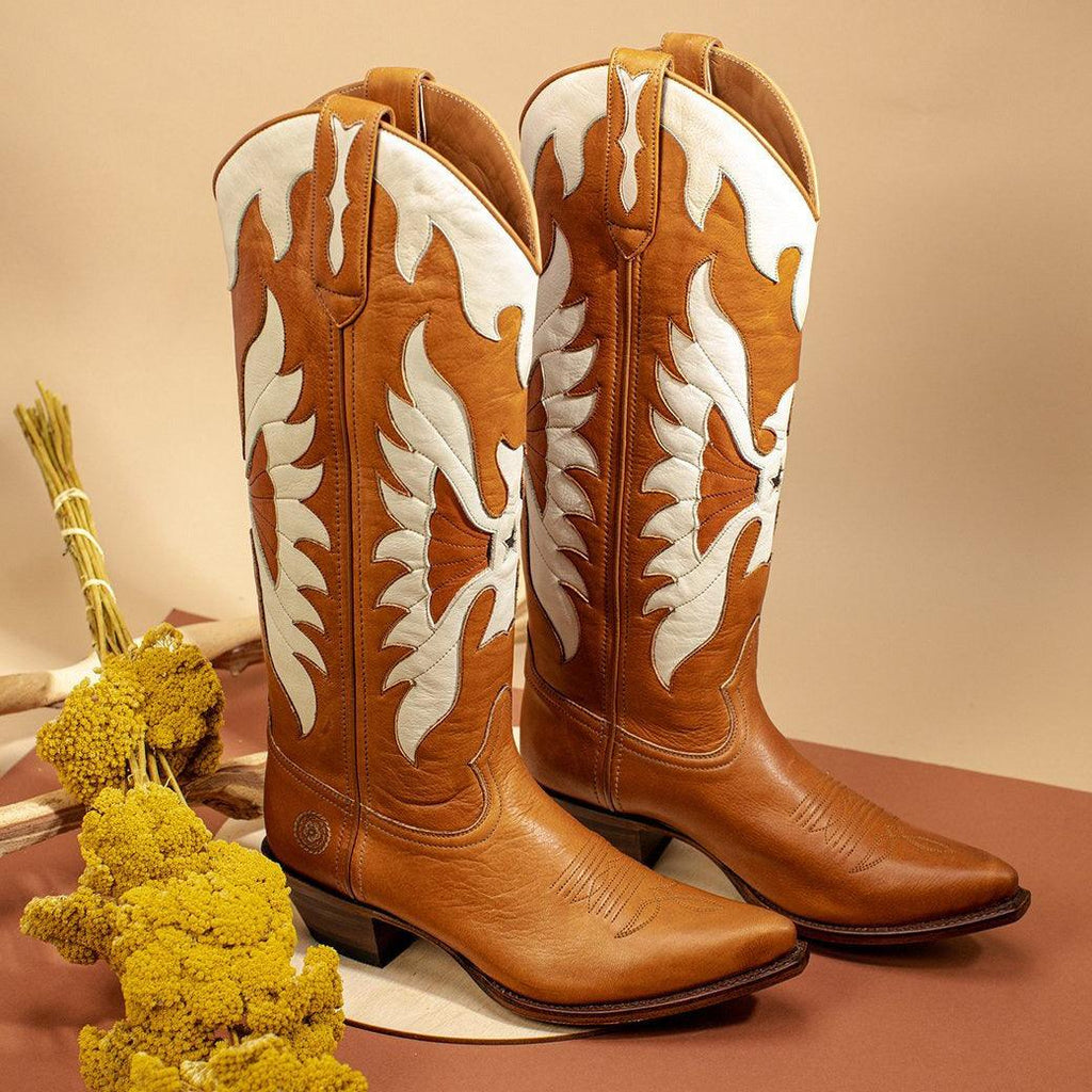Rising Phoenix Cowgirl Boots - Stylish Cowboy Boots for Trendy Women - Rustic Avenue