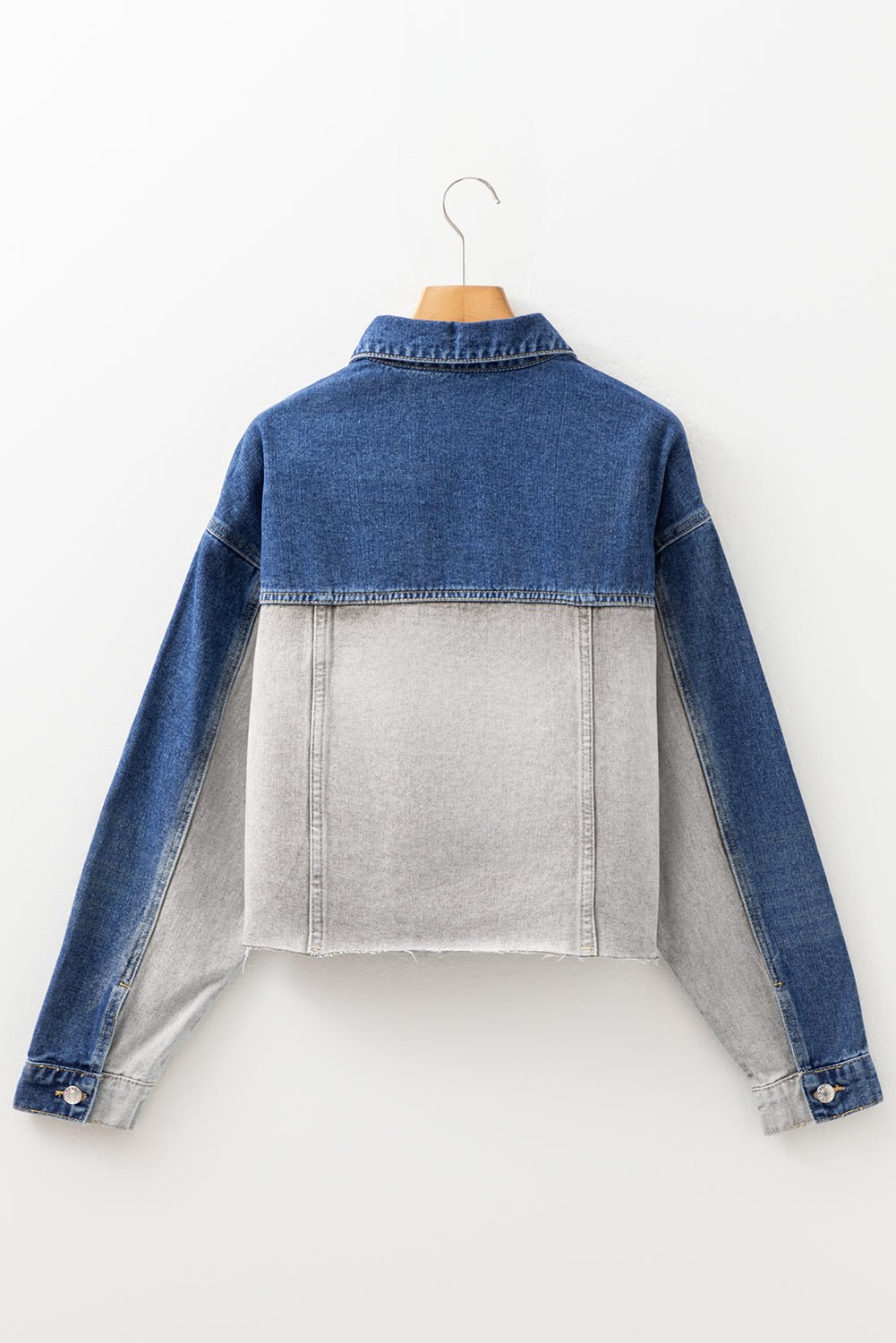 Kikki Detail Distress Denim Jacket - Rustic Avenue
