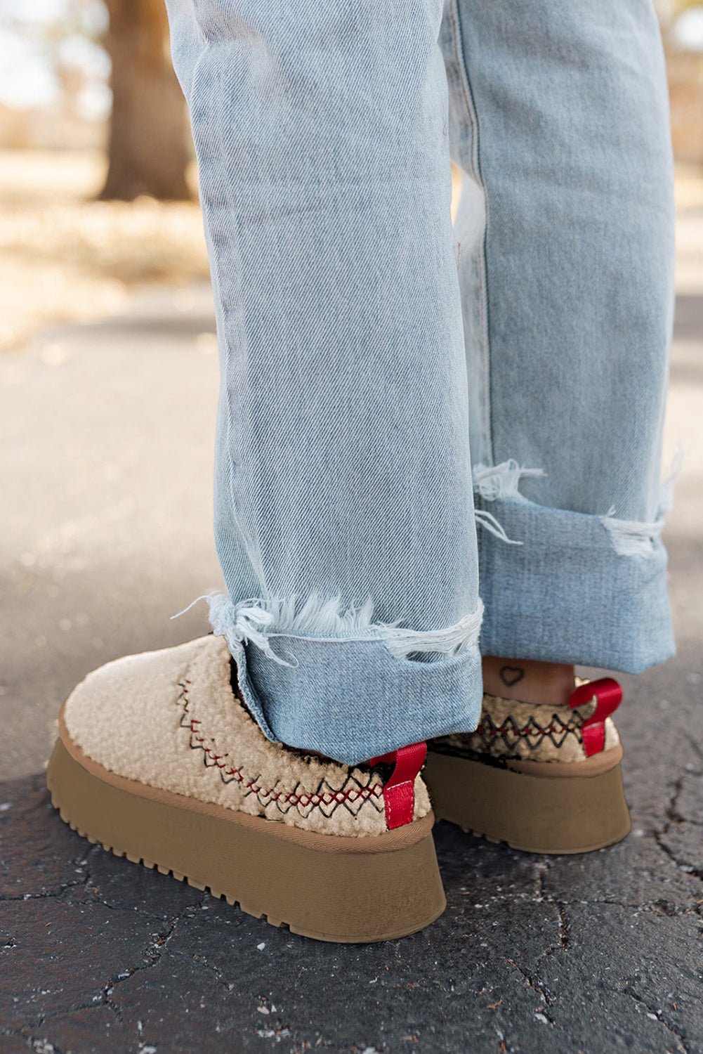 Olivia Thick Sole Snow Boots - Rustic Avenue