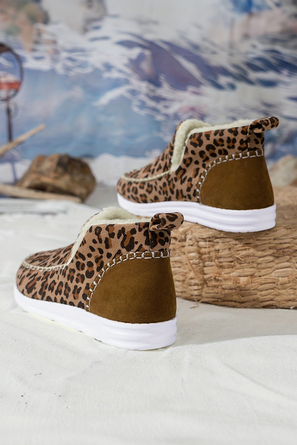 Sofia Flat Winter Fur Boots - Rustic Avenue