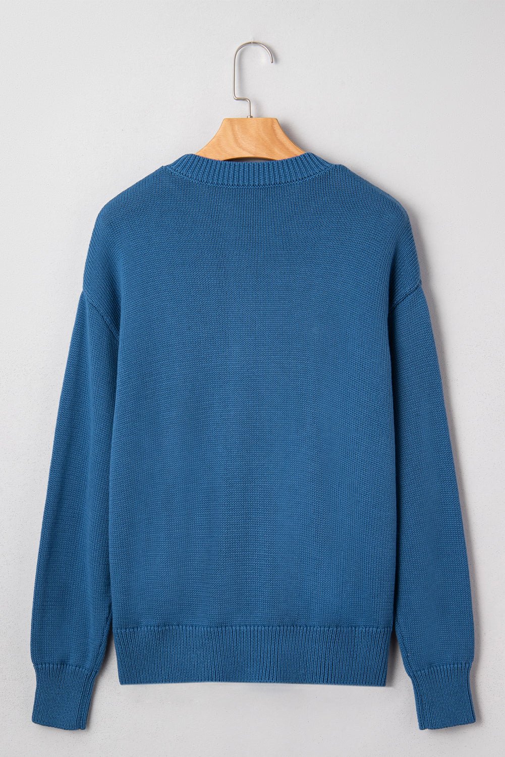 Emiyra Embroidered Graphic Western Sweater - Rustic Avenue