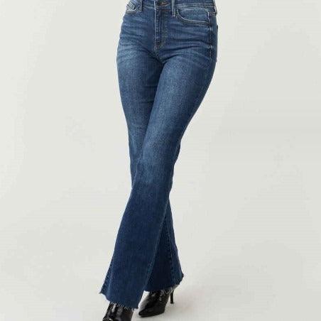 High Waist Slim Fit Stonewashed Jeans – The Perfect Cowgirl Fit - Rustic Avenue