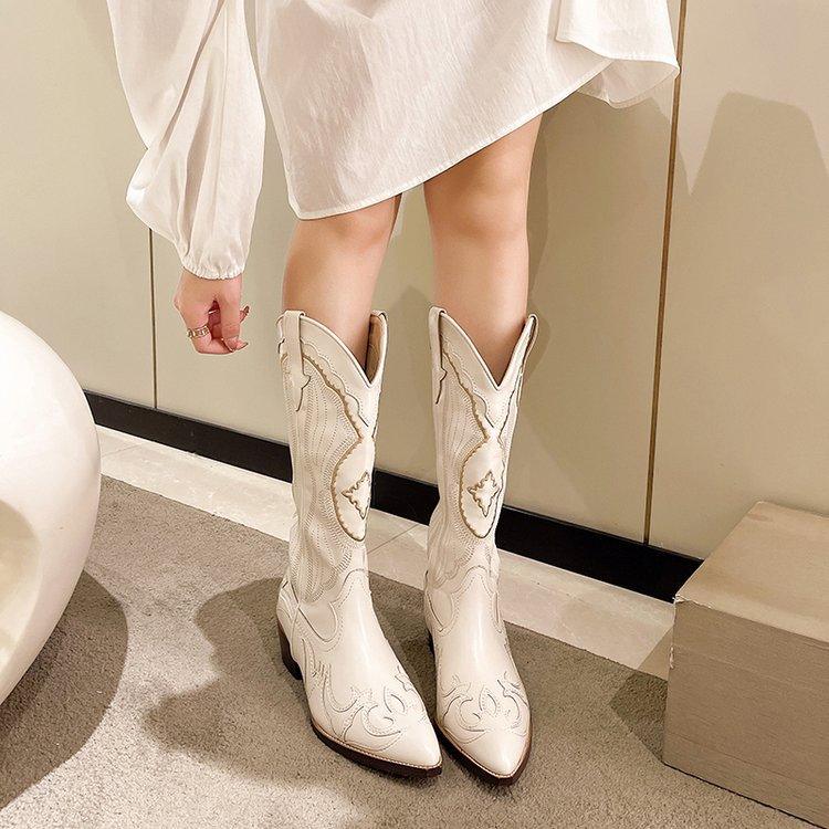 Autumn Moon Cowgirl Boots - Rustic Avenue