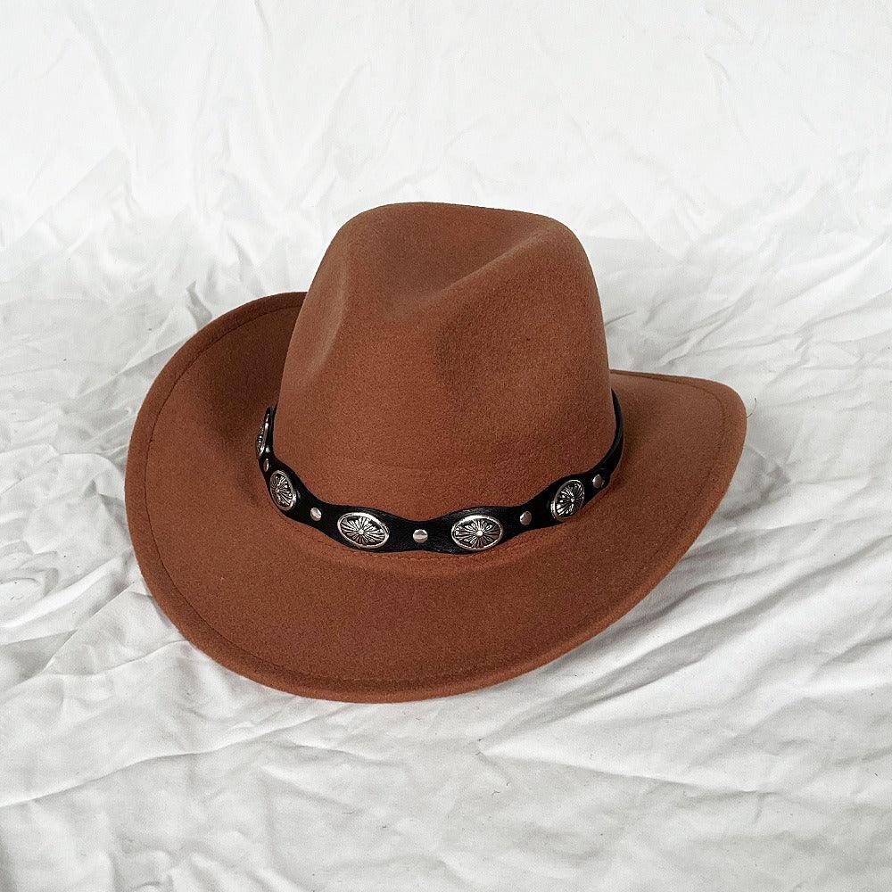 The Outlaw Western Cowboy Hat - Classic Bell Shaped Design, Durable and Stylish for All Seasons - Rustic Avenue