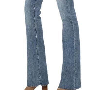 High Waist Slim Fit Stonewashed Jeans – The Perfect Cowgirl Fit - Rustic Avenue