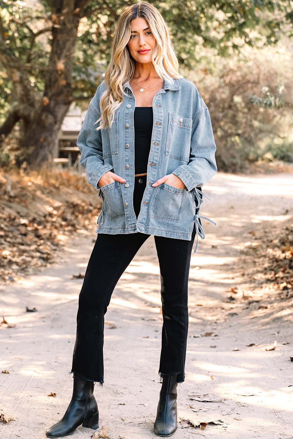 Harper Up Boyfriend Style Jacket - Rustic Avenue