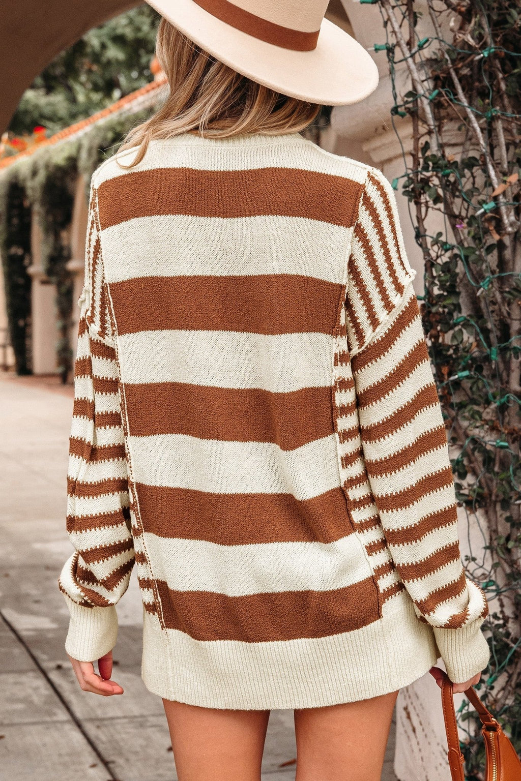 Sadie Sleeve Patchwork Baggy Sweater - Rustic Avenue