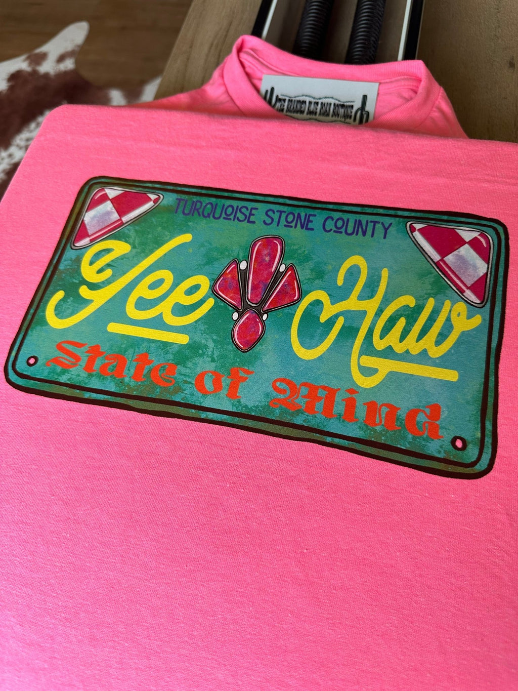 Yeehaw State of Mind graphic tee - Rustic Avenue