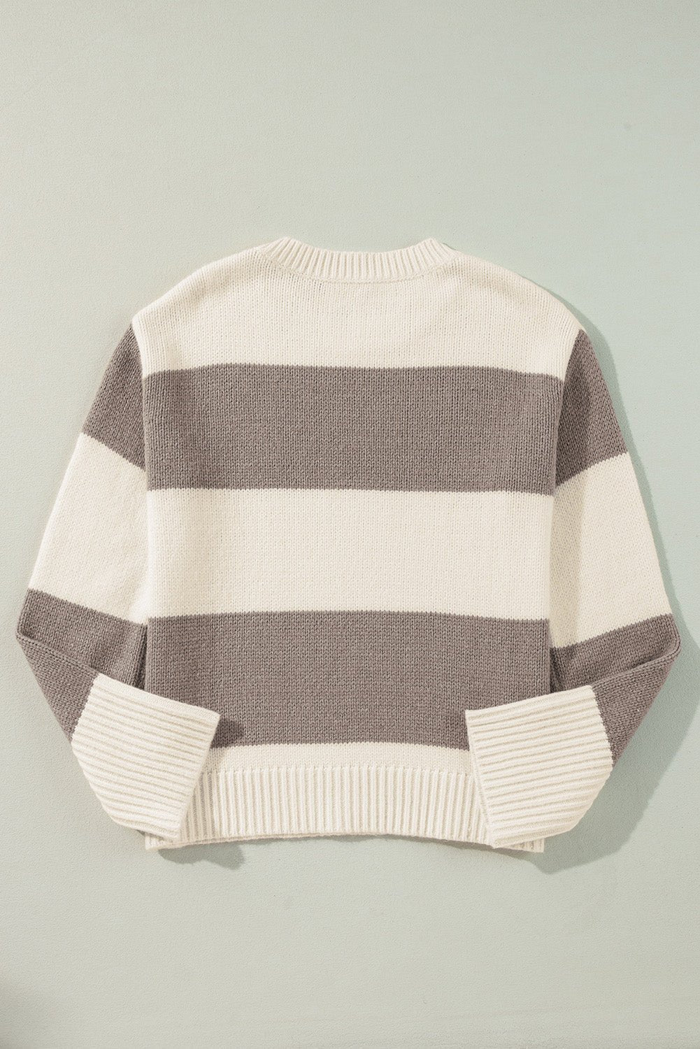 Livia Colorblock Loose Pullover Sweater - Rustic Avenue