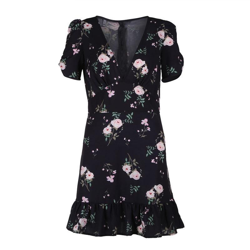 Boho Floral Summer Dress - Rustic Avenue
