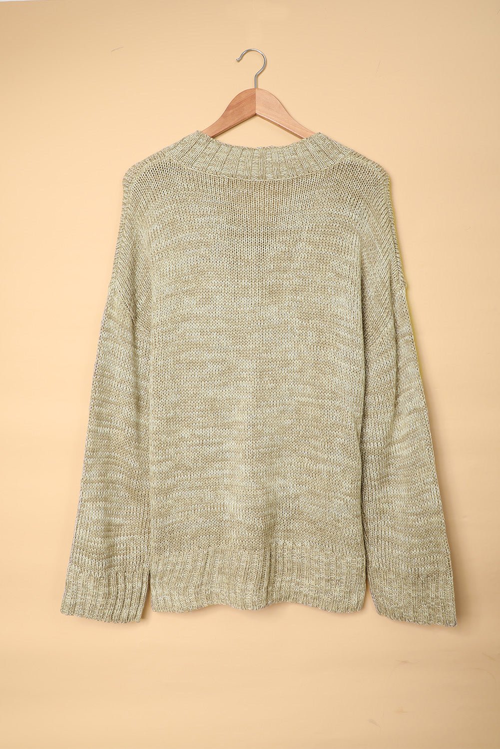 Leyla Drop Shoulder Knitted Sweater - Rustic Avenue