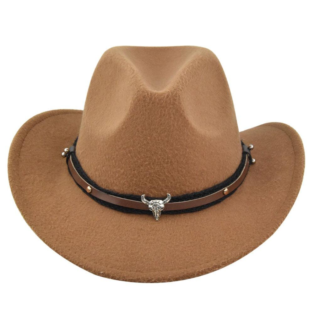 The Cleveland - Classic Bar Cowboy Hat - Wool Felt, Stylish & Durable - Rustic Avenue