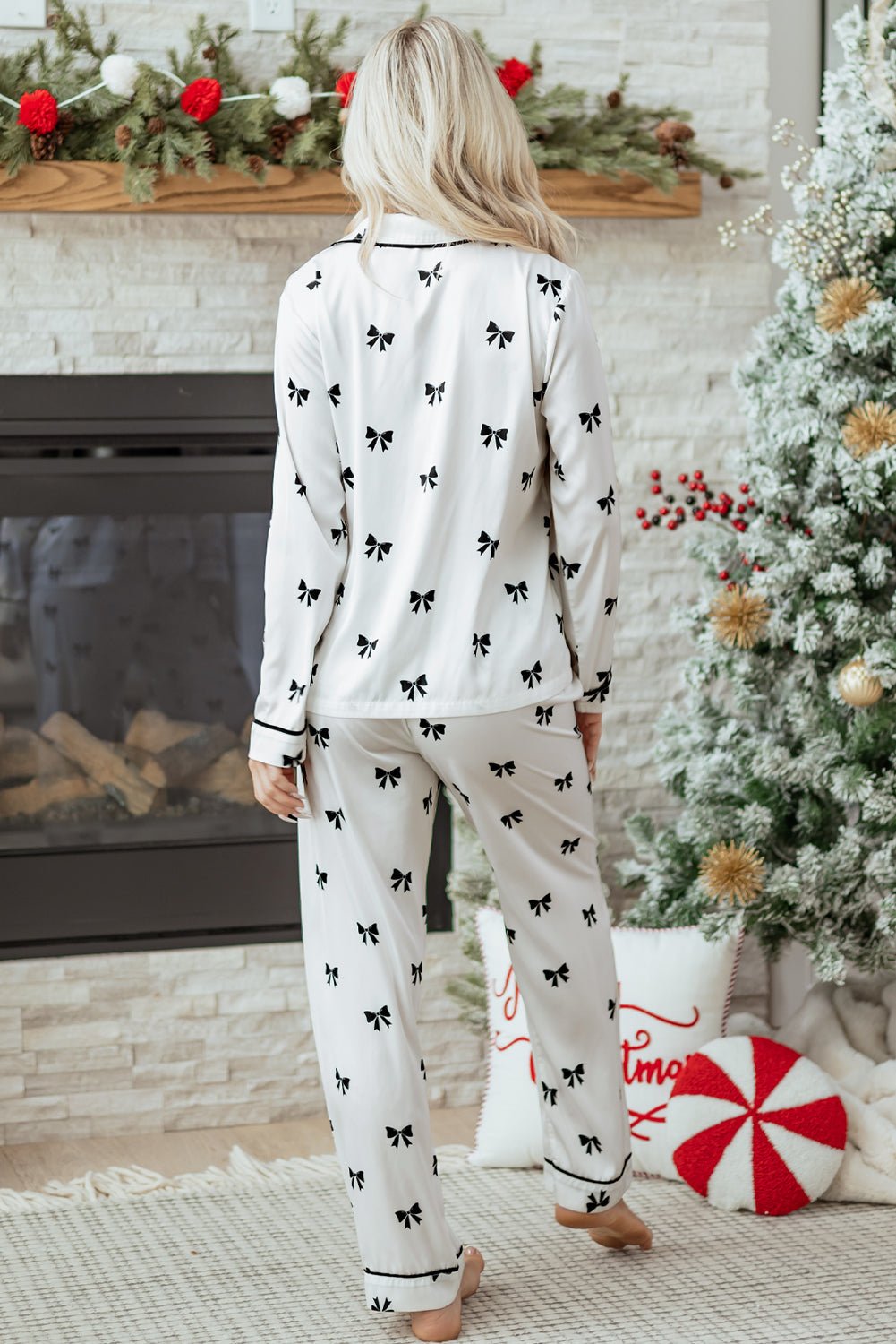 Nora Print Two Piece Sleepwear - Rustic Avenue