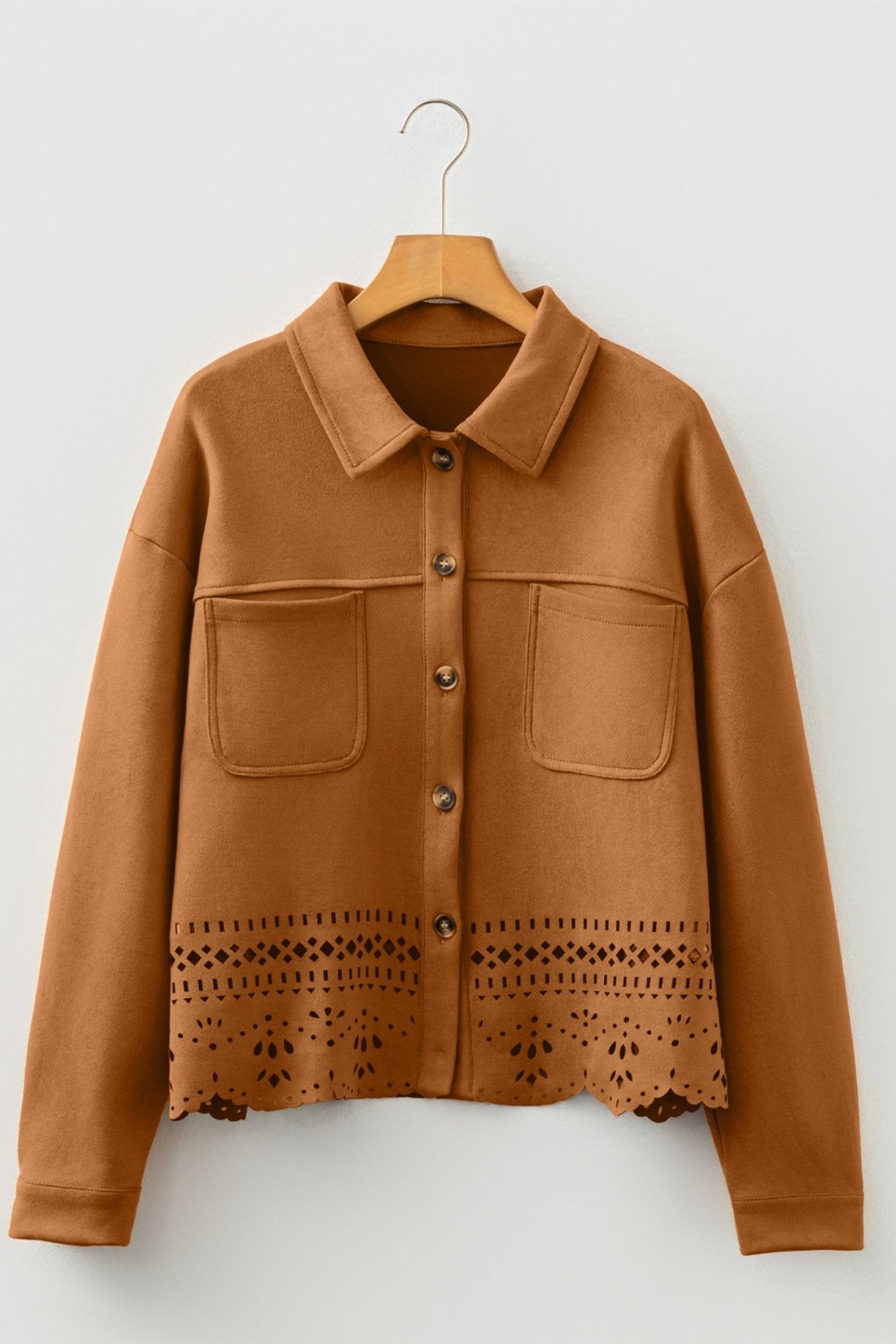 Ellianna Detail Retro Style Jacket - Rustic Avenue