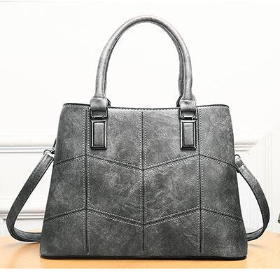 Luxury 3 Piece Leather Tote Set | Genuine Leather Cowgirl Shoulder Bag & Clutch - Rustic Avenue