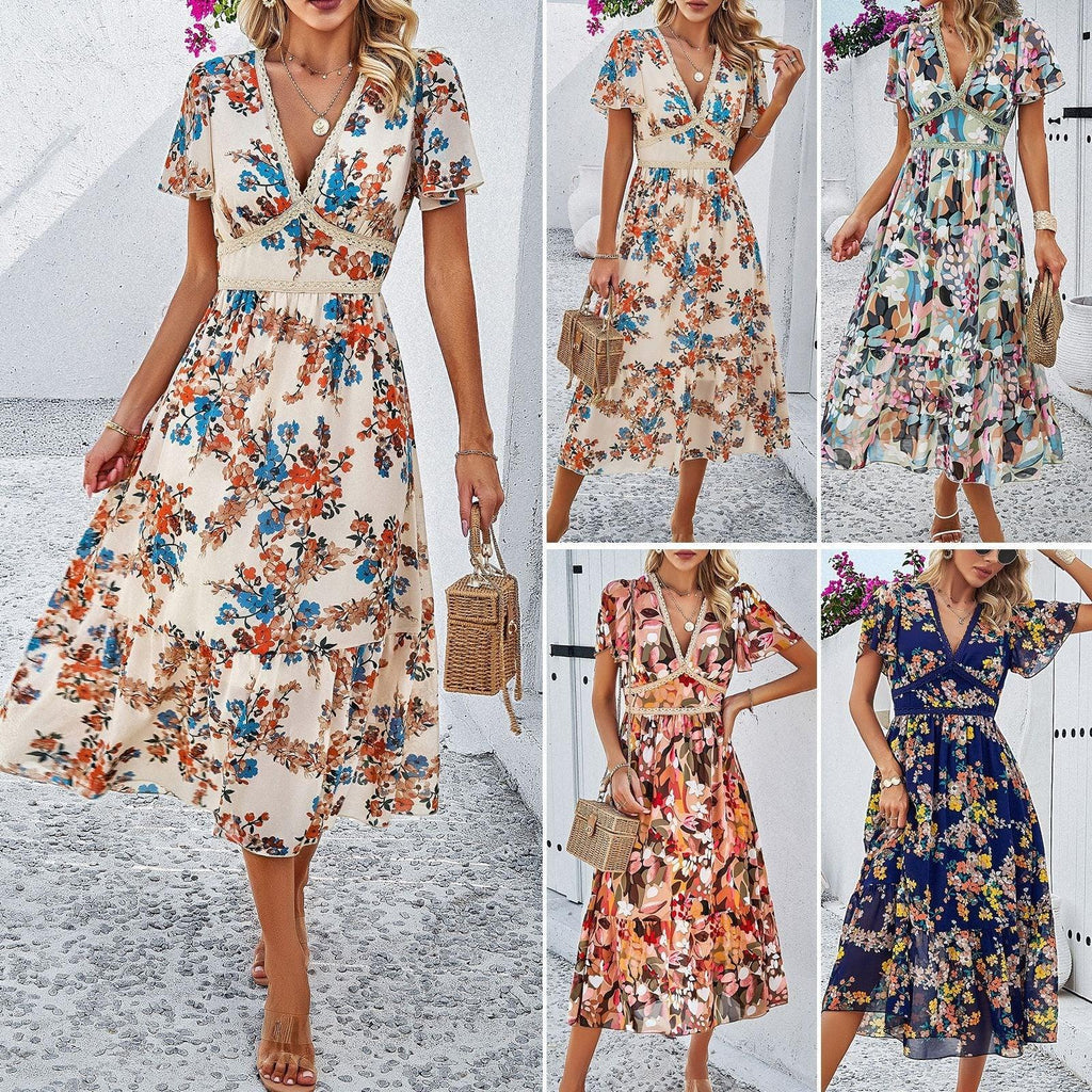 Sunny Fields Floral Dress | Casual Spring & Summer Cowgirl Dress - Rustic Avenue
