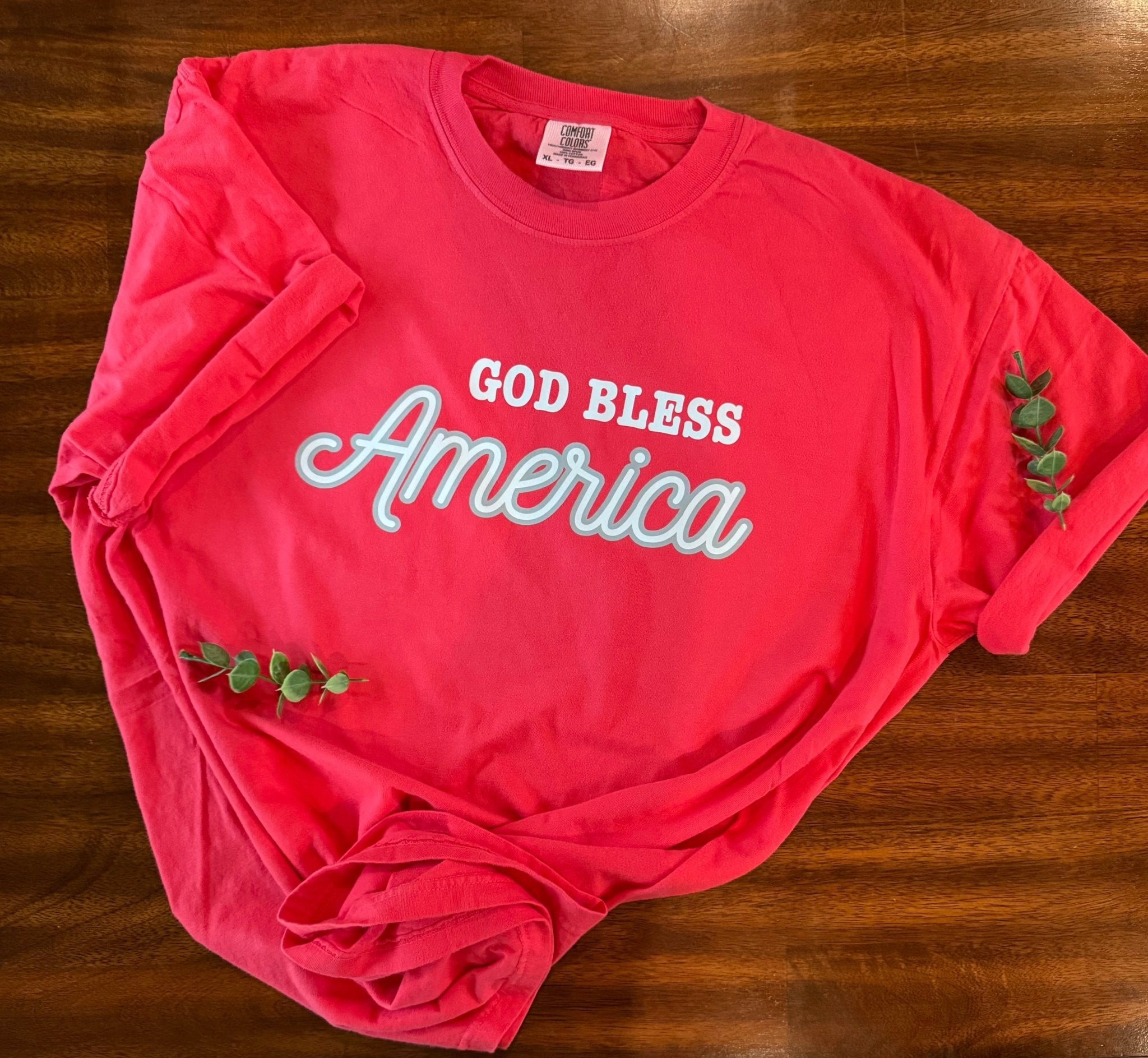God Bless America Graphic Tee - Rustic Avenue